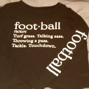 A cropped long sleeve